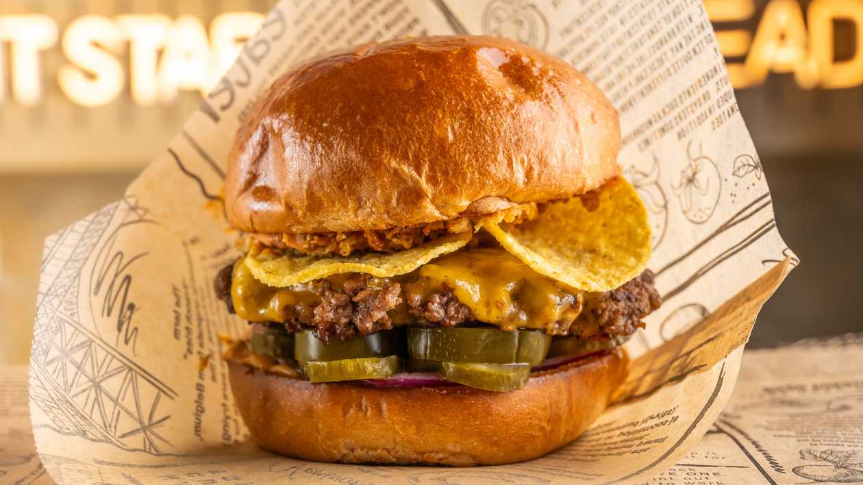 Royal spice burger