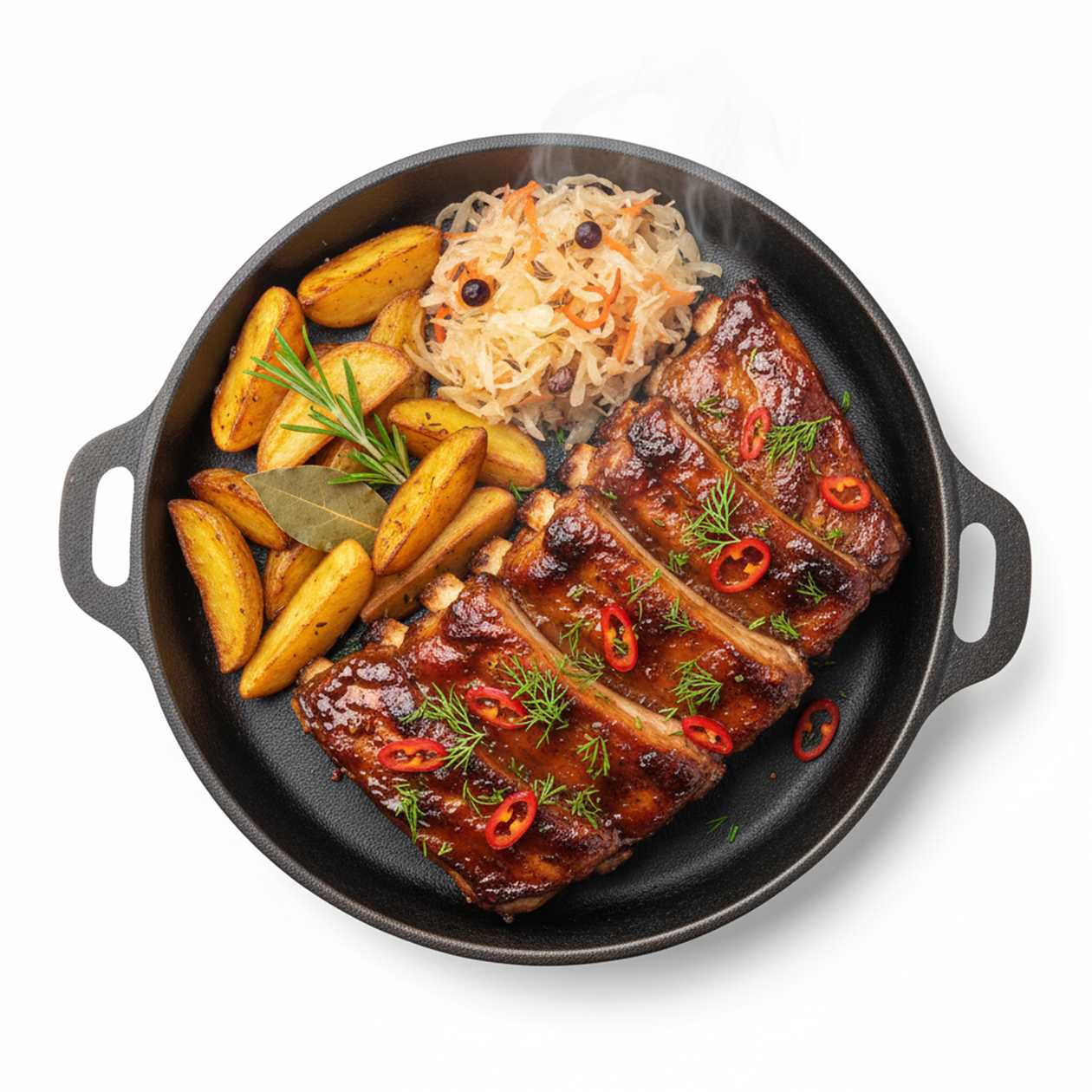 Ribs from Hot Platter