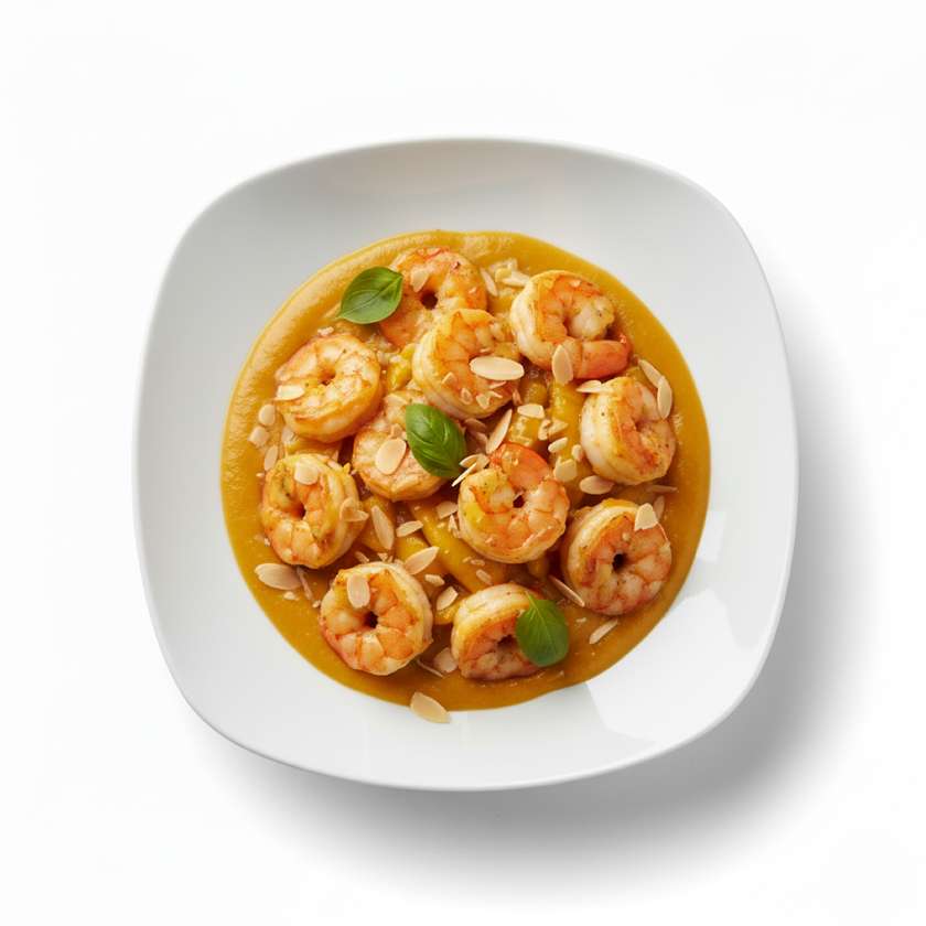 Mango Shrimp (Sweet Dish)