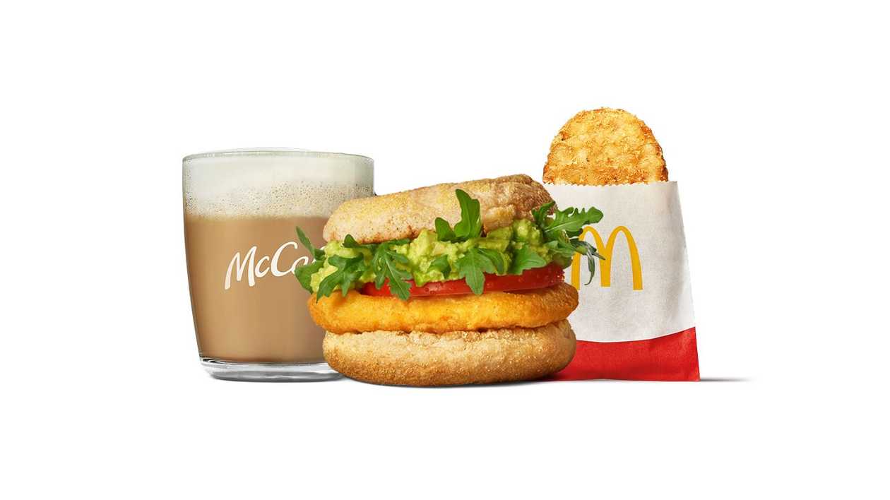 McMuffin Avocado with Chicken meal