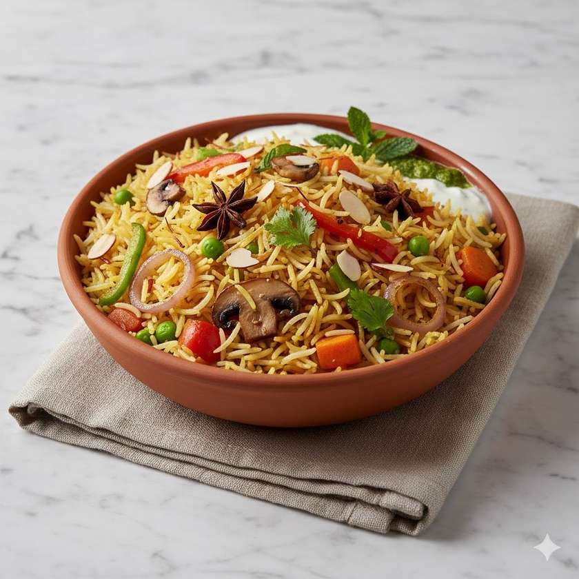 Vegetariano Biryani