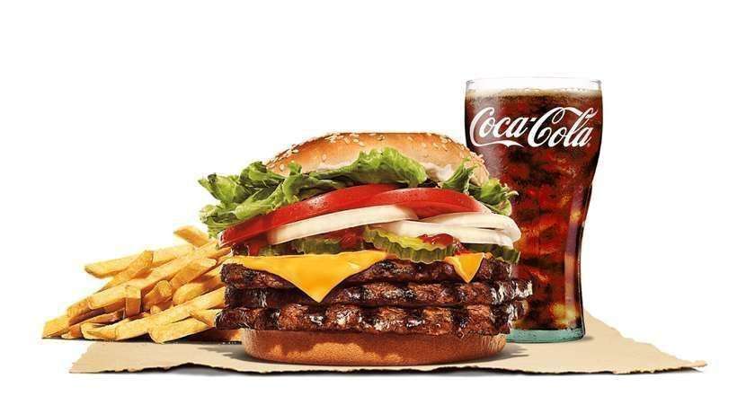 Tripple Whopper Cheese Meal