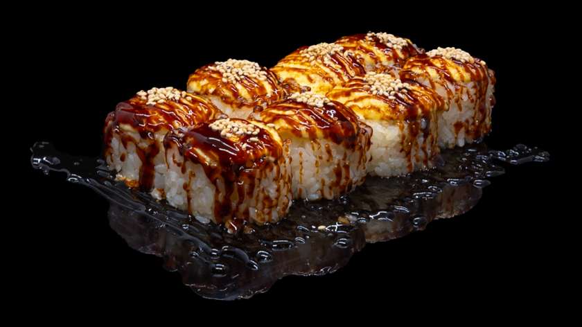 Cheddar Eel Roll (8 pcs)