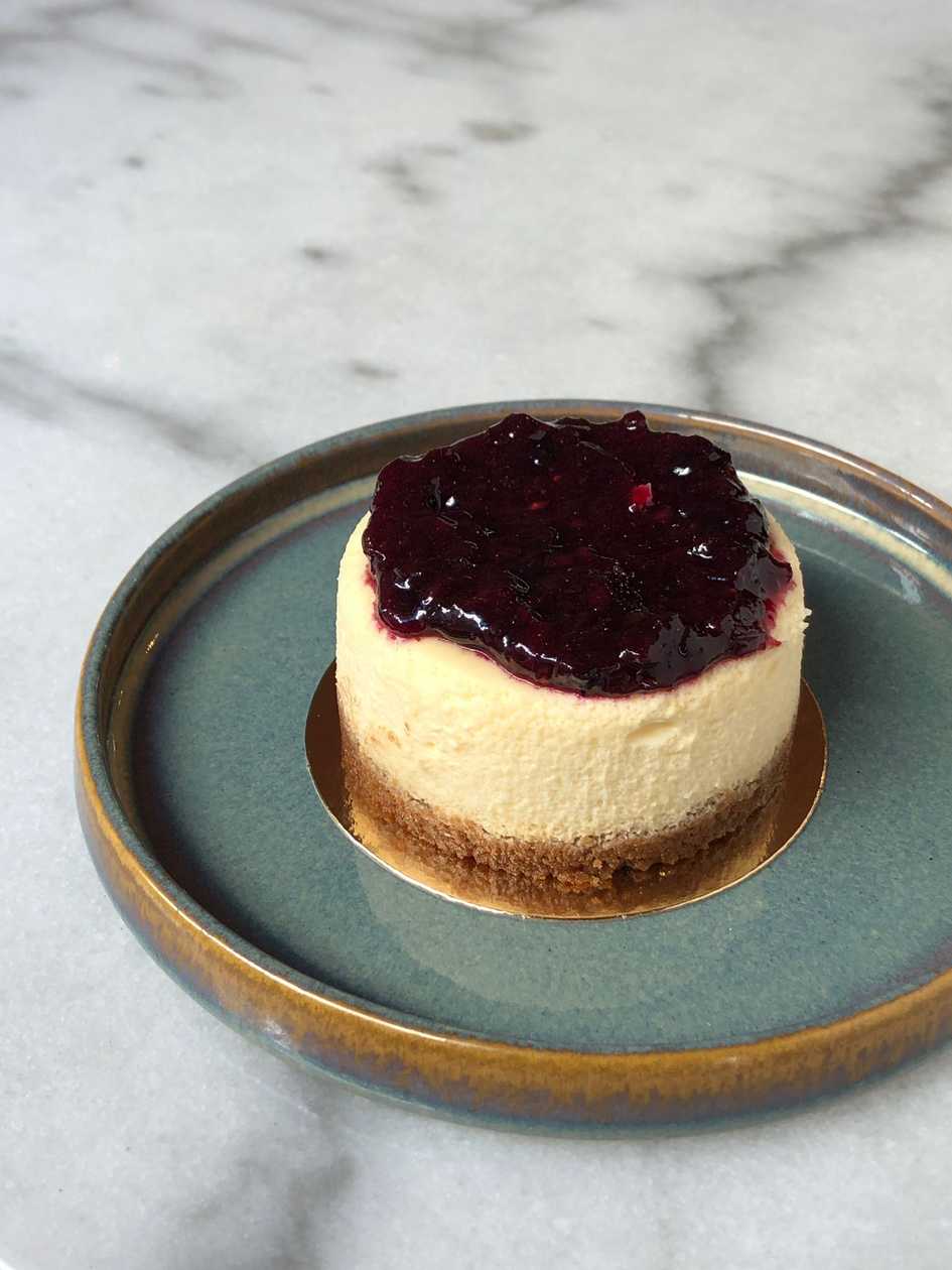 Cheesecake NY style frutos vermelhos