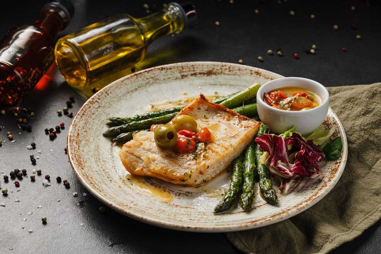 Nile Perch Fillet in Mediterranean Sauce
