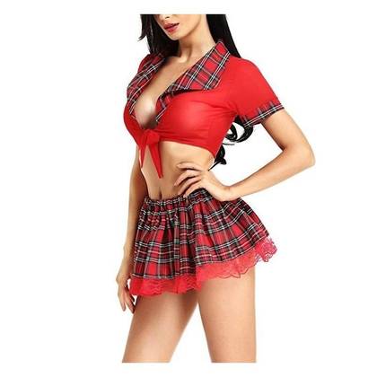 Naughty Student SG4 Schoolgirl Costume, Size S/L