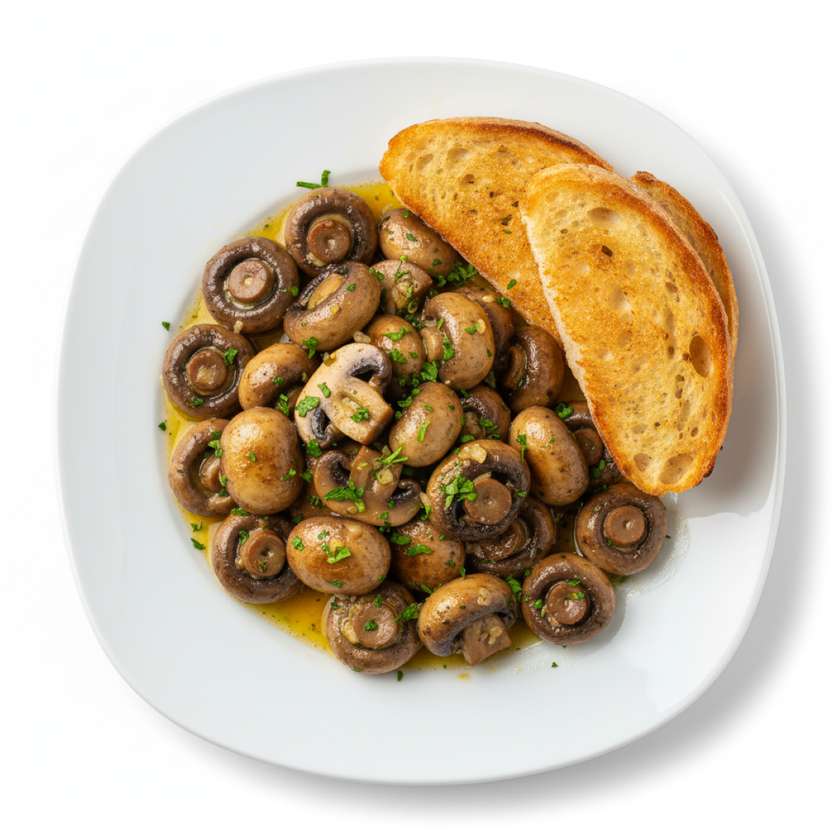 Mushrooms in Garlic