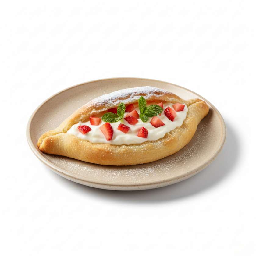 Strawberry and Ninho Cream Esfirra