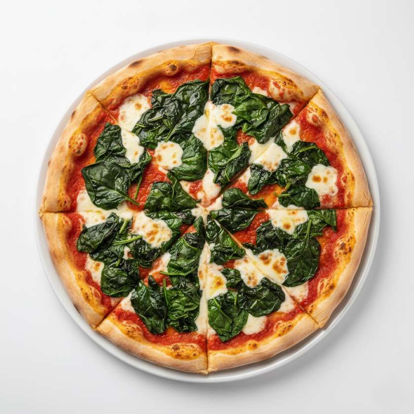 Špenátová pizza 40cm