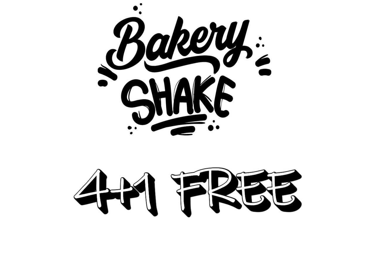 Bakery Shake Nic Salts 4+1 Free