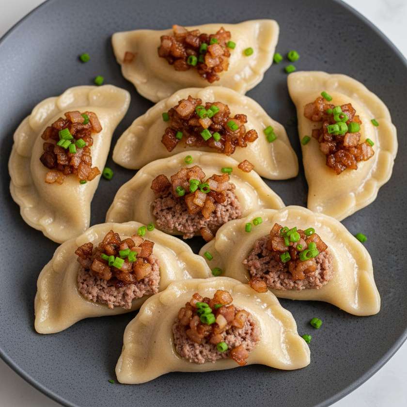 Pierogi z mięsem 8 szt.