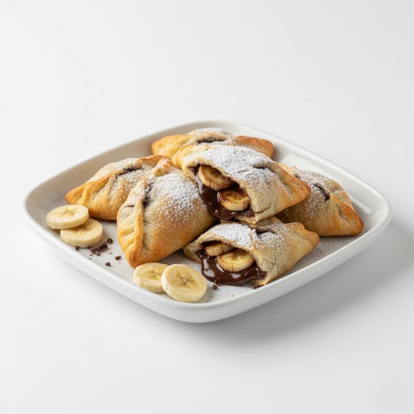 Chocolate and Banana Esfirra