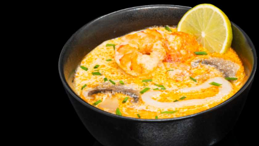 Tom Yam with Shrimp