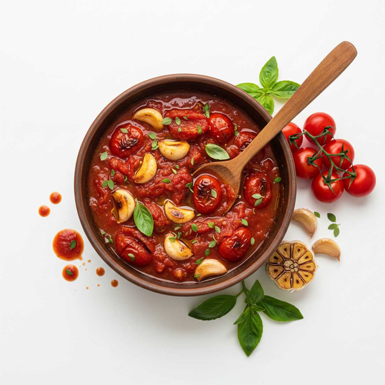 Roasted Tomato Garlic Sauce