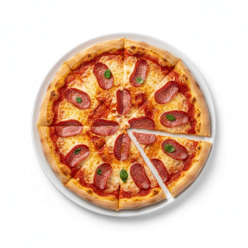 Salámová pizza 33cm