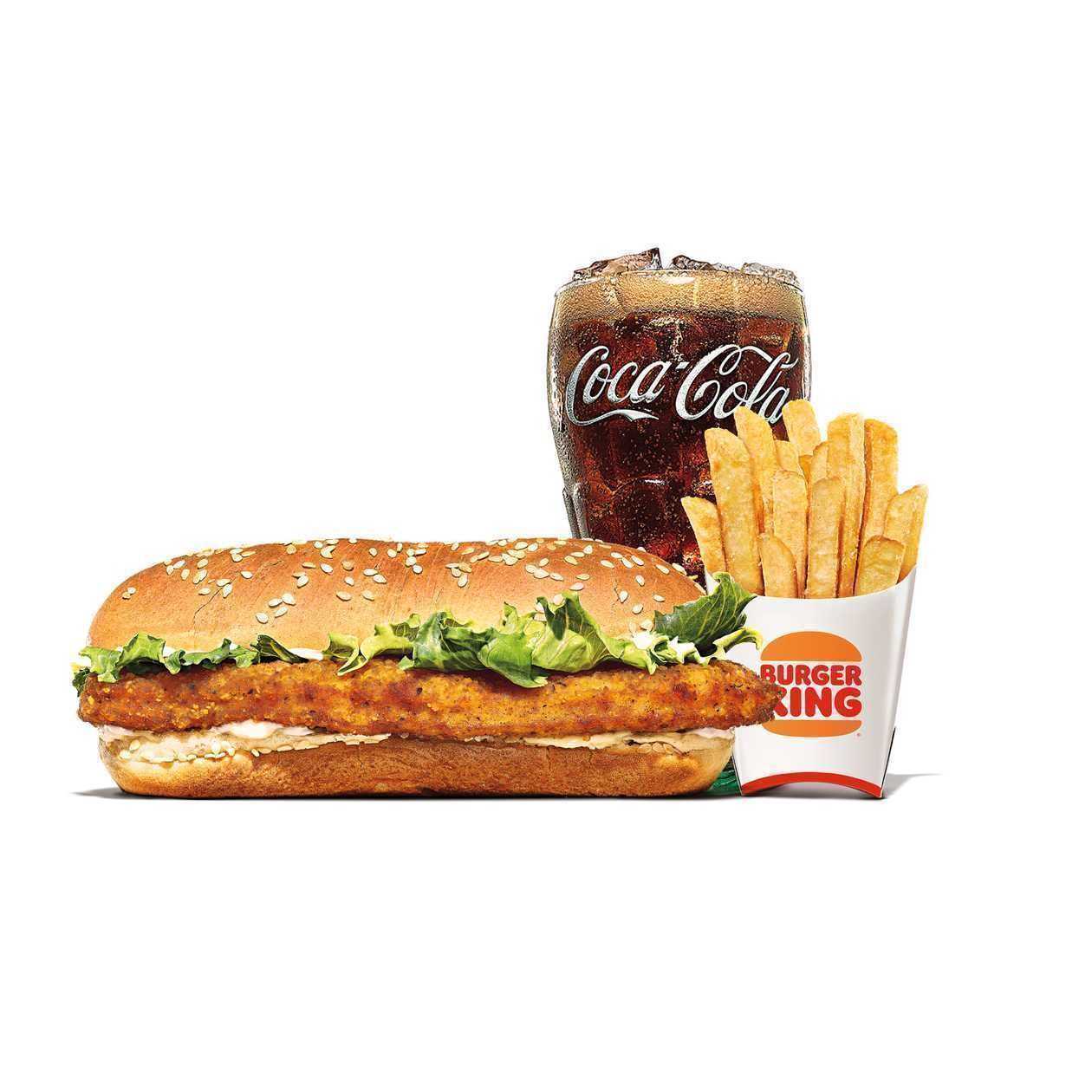 Long Chicken Burger Meal