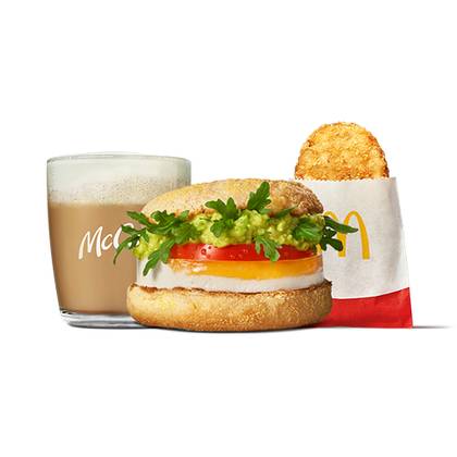 McMuffin Avocado with Egg Menu