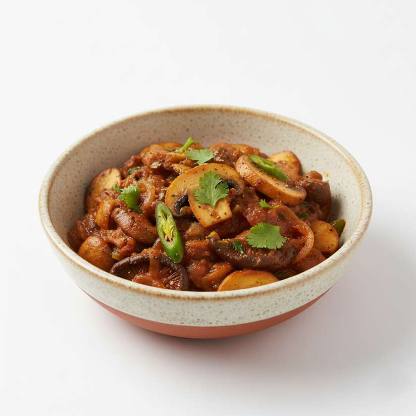 Mushroom Bhaji
