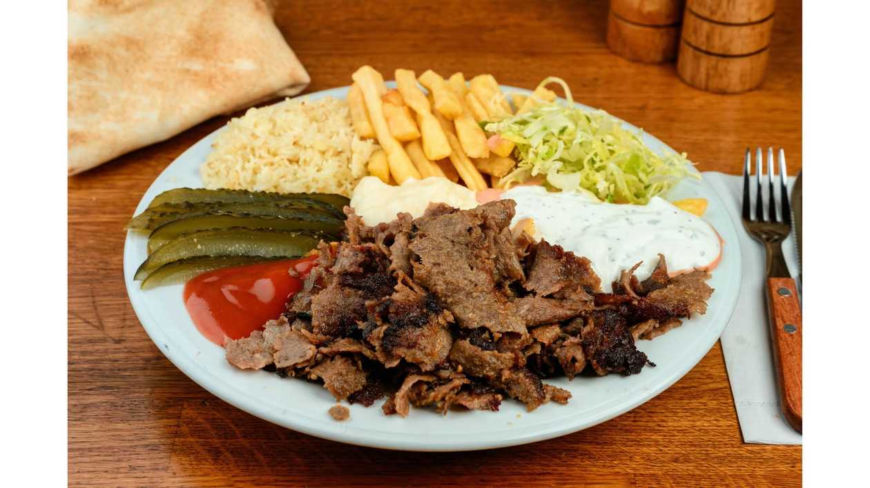 Beef Shawarma Plate