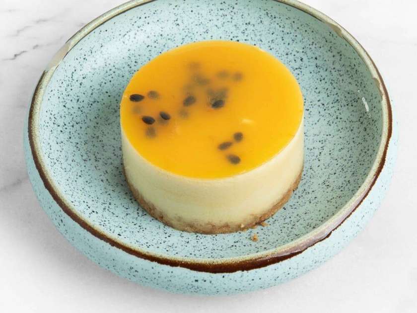 Passion Fruit Semifreddo (Vegan and Gluten-Free)