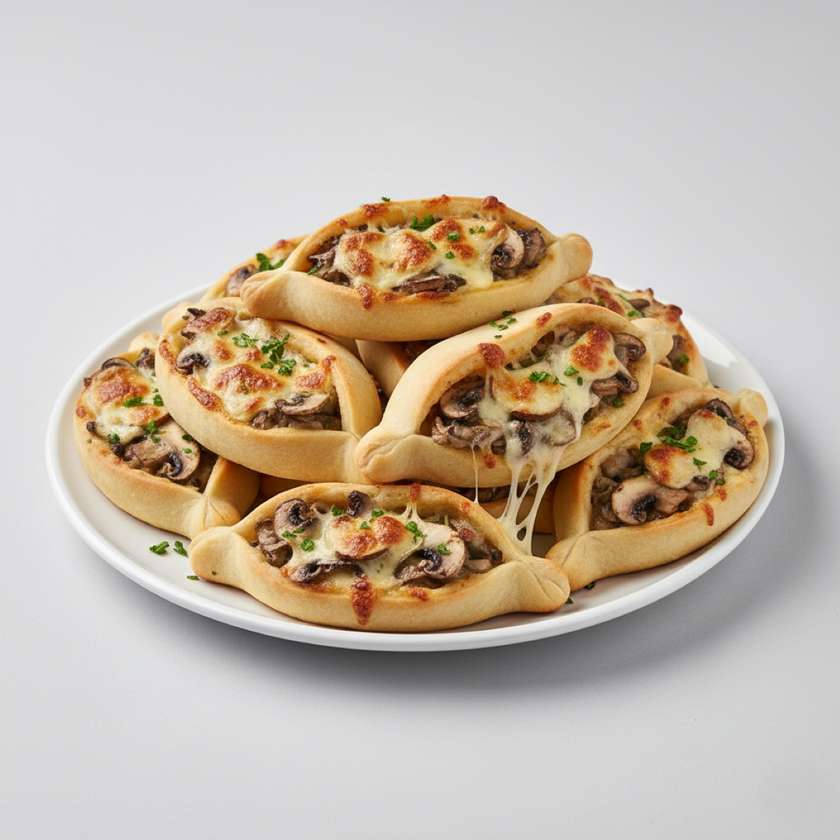 Mushrooms and Cheese