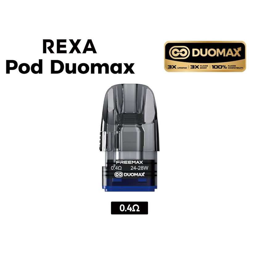 Freemax Rexa Pod DuoMax 0.4 Pack of 3