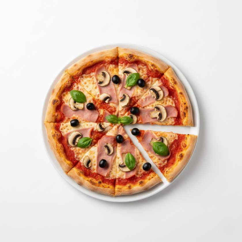 Capricciosa pizza 33 cm