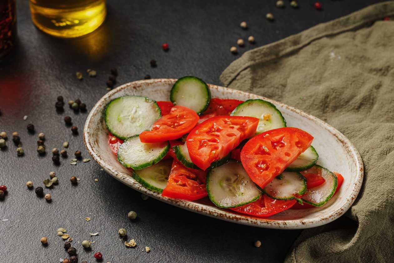 Tomato and Cucumber Salad