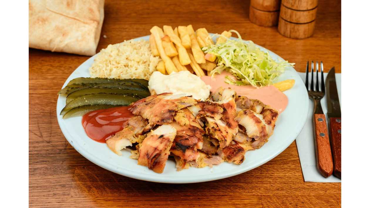 Chicken Shawarma Plate