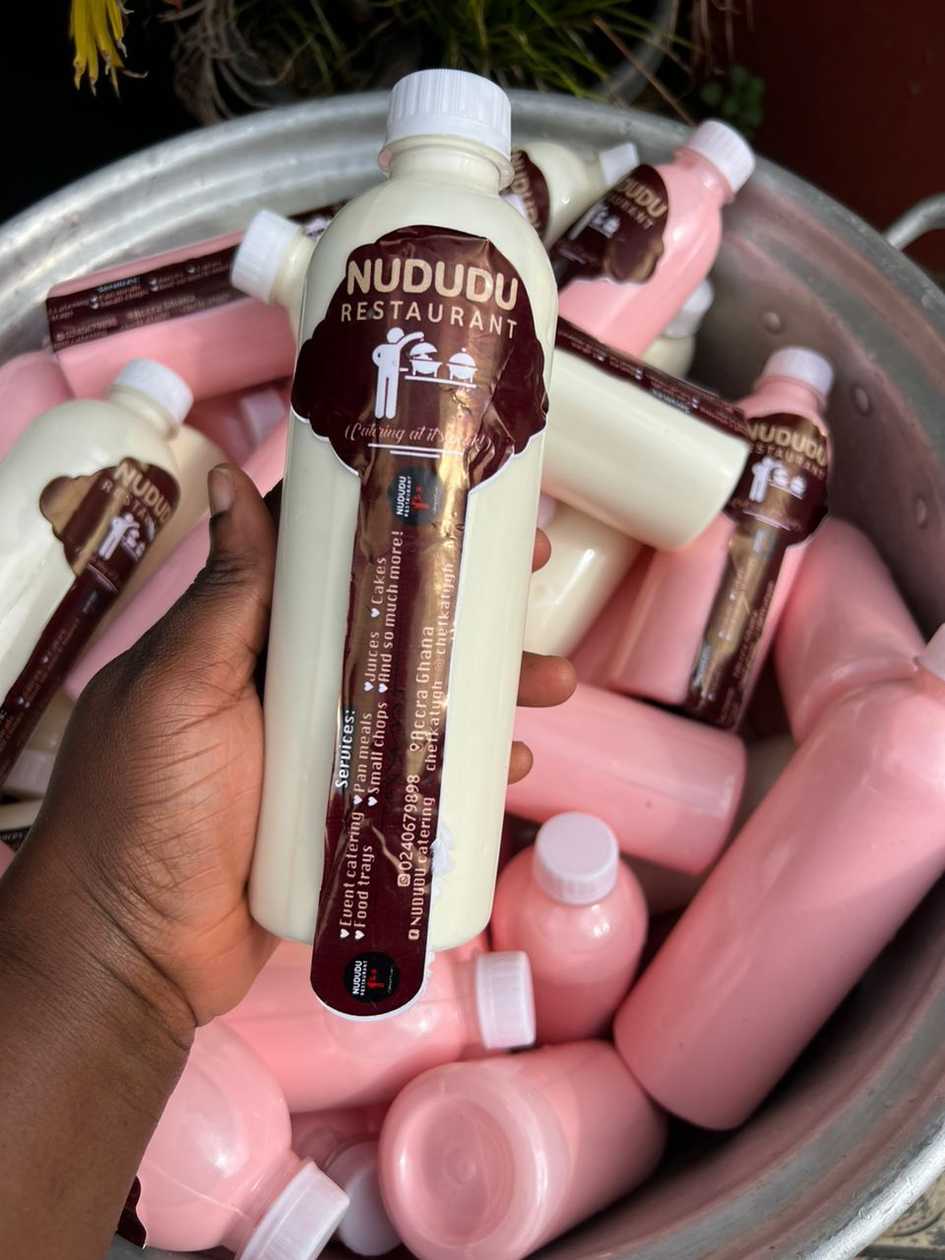 Vanilla/banana yogurt (500ml)