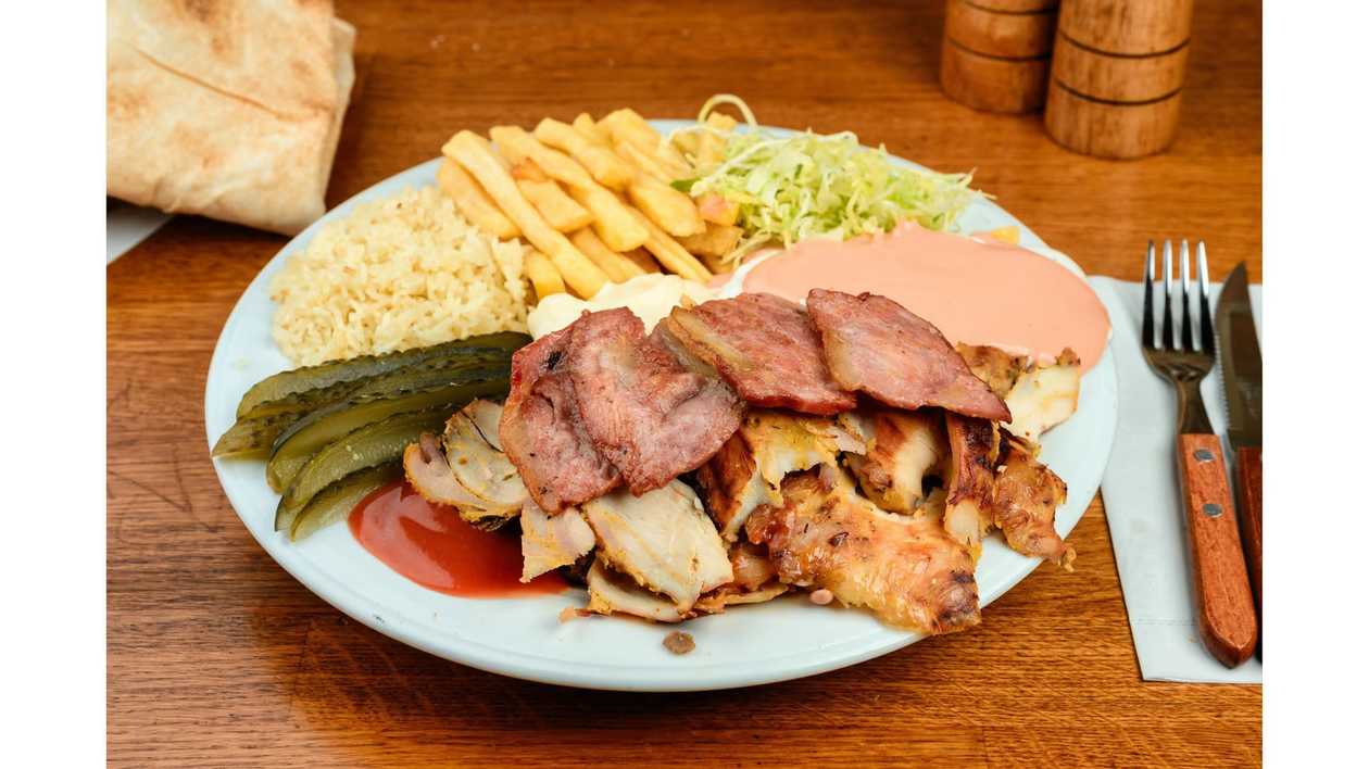 Famous Shawarma Plate
