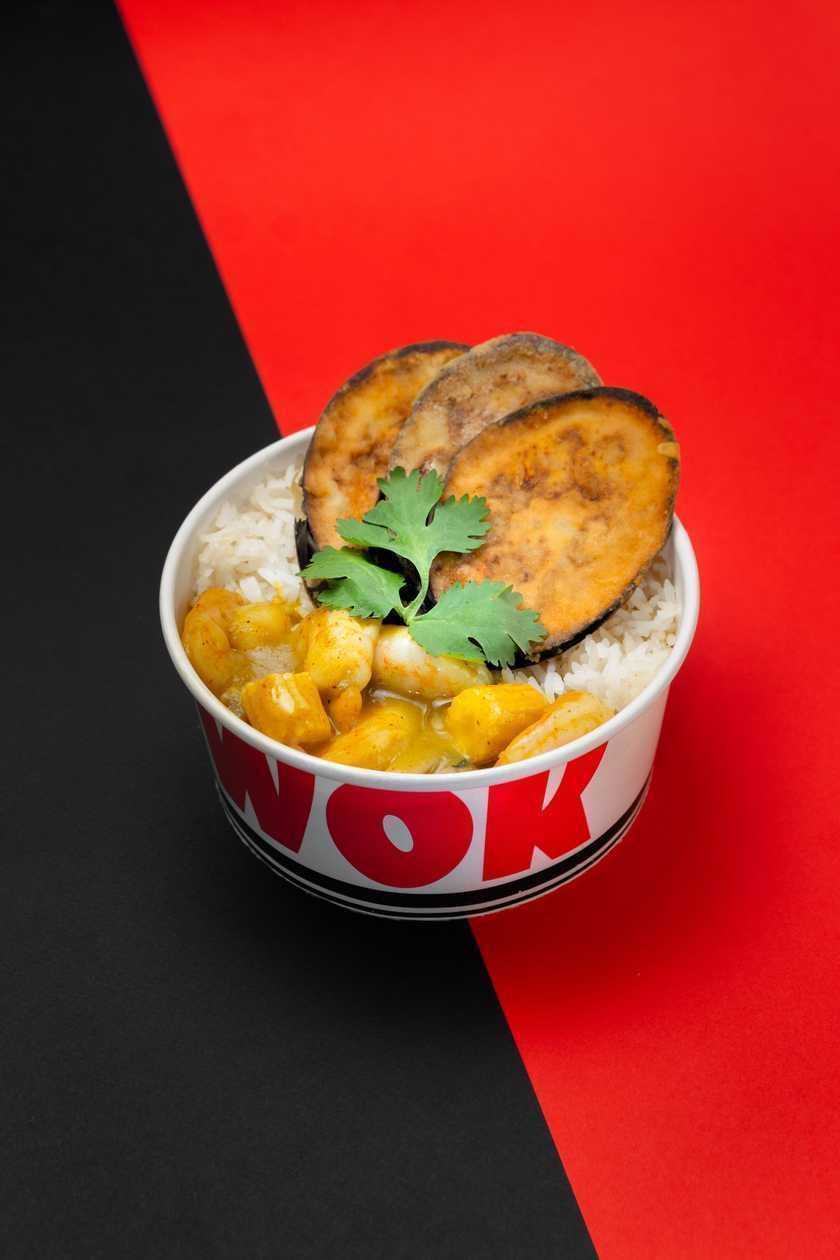 Veggie yellow curry