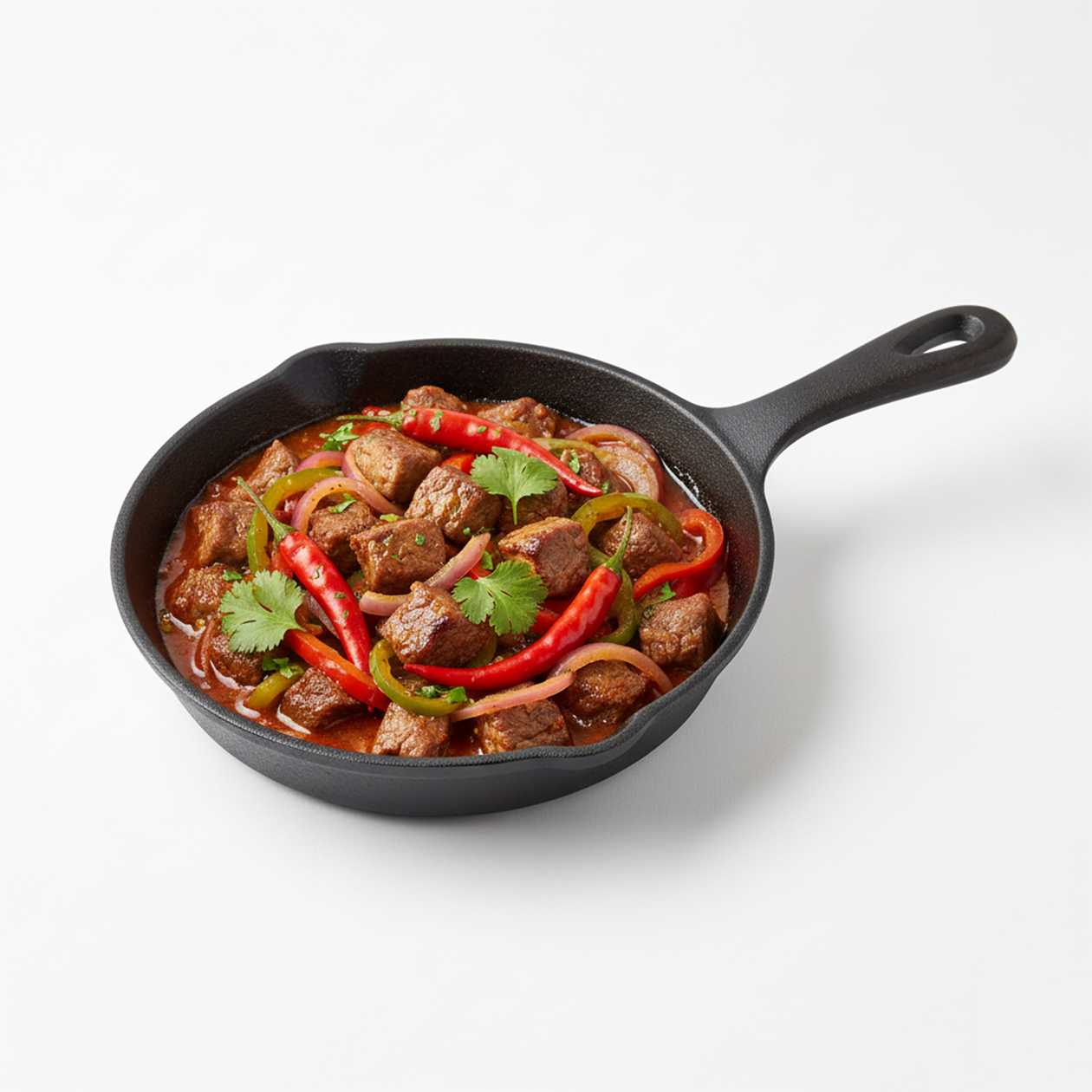 Spicy Beef Pan