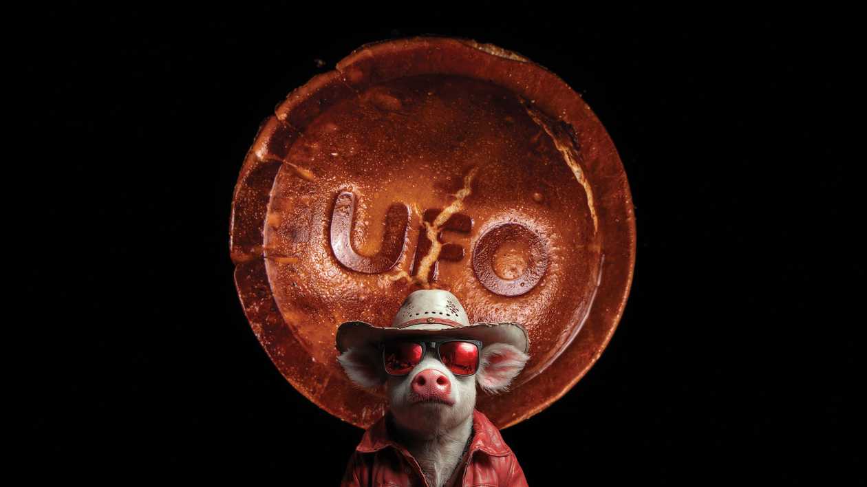 Burger UFO MUSTARD Pulled PORK