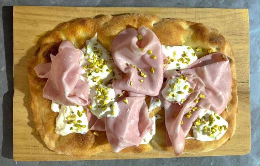 Mortadella and Pistachio
