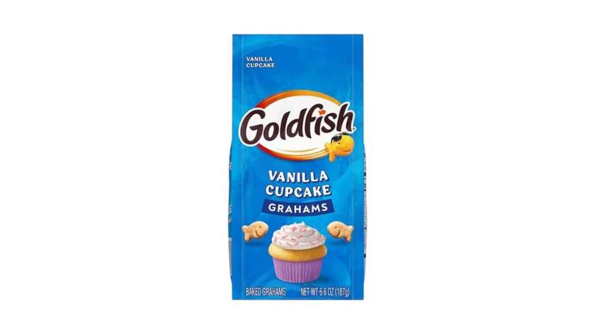 Goldfish Crakers - Vanilla cupcake