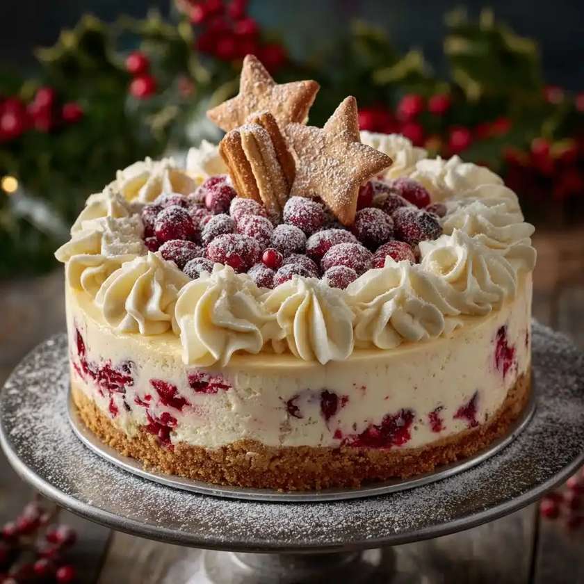 CHRISTMAS Cheesecake