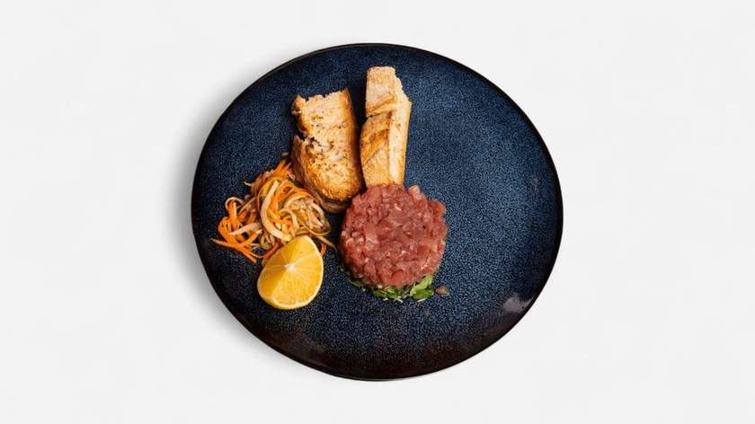 Tatarák z červeného tuniaka