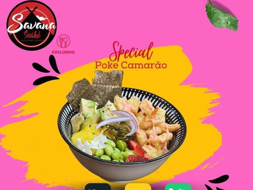Poke Camarão