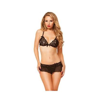 Strip Black Rose Erotic Set SRLS, Size S/L