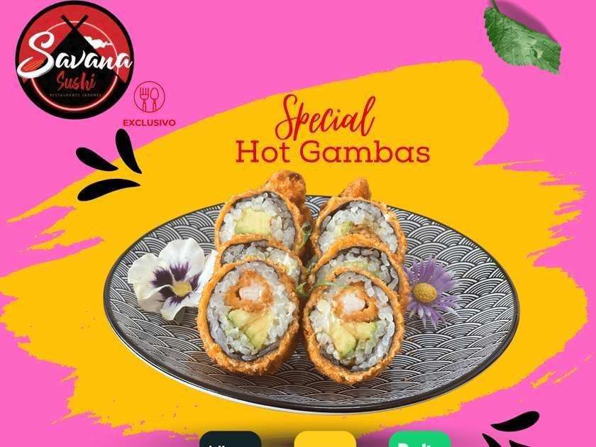 Hot Gambas Roll