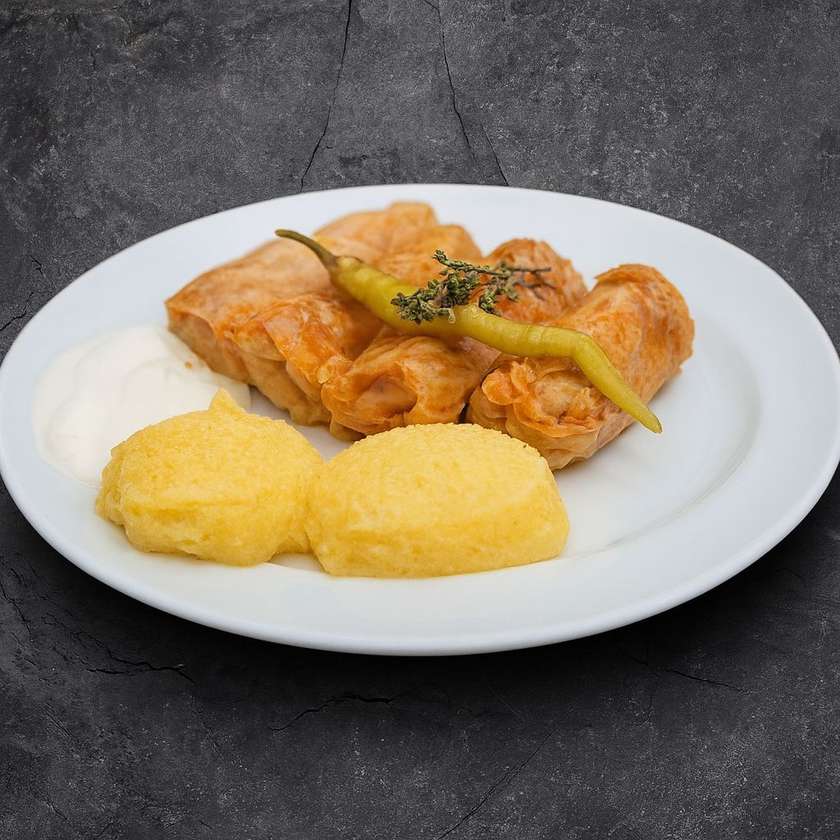 Sarmale de Post cu Mamaliga