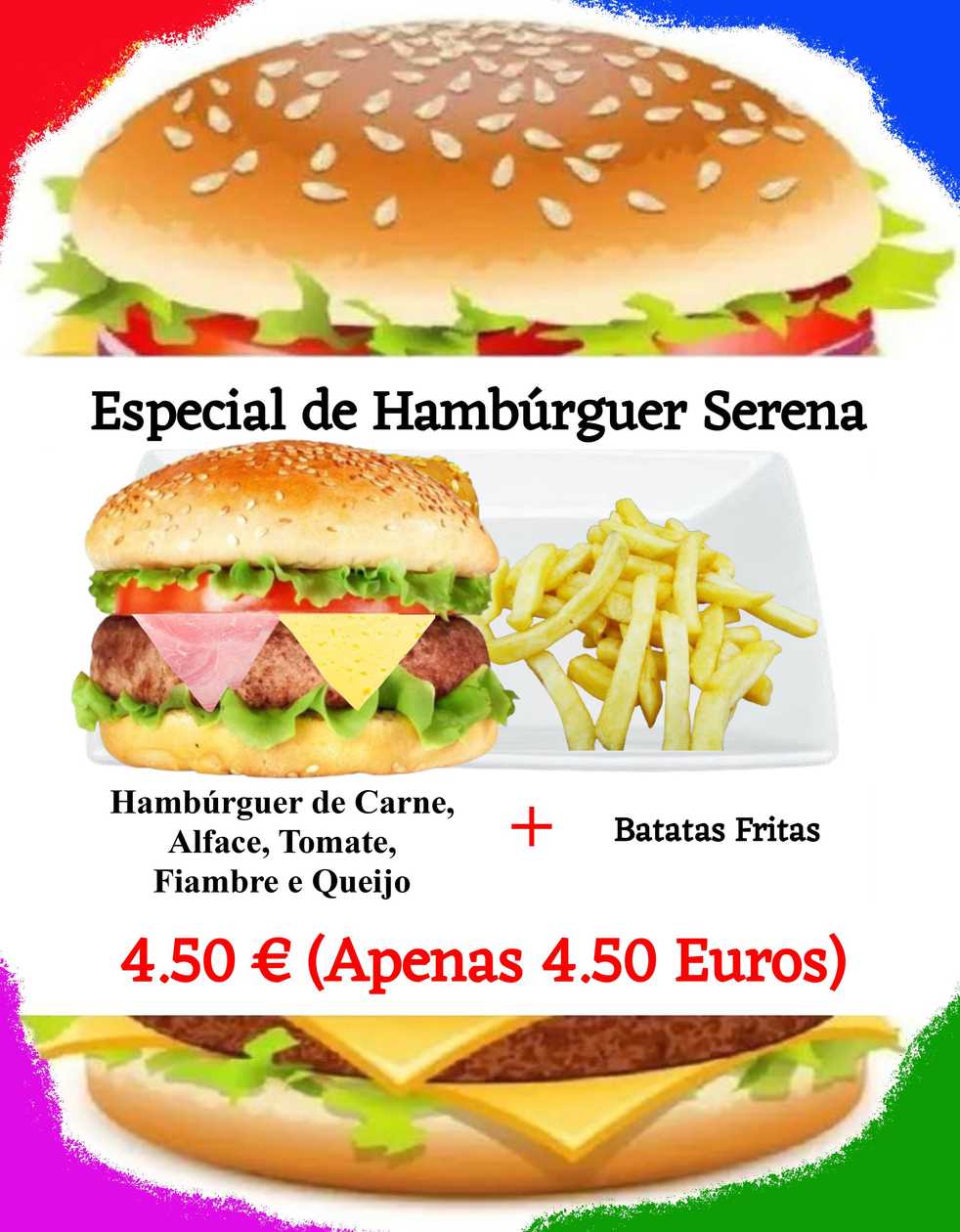 Serena Special Hamburger