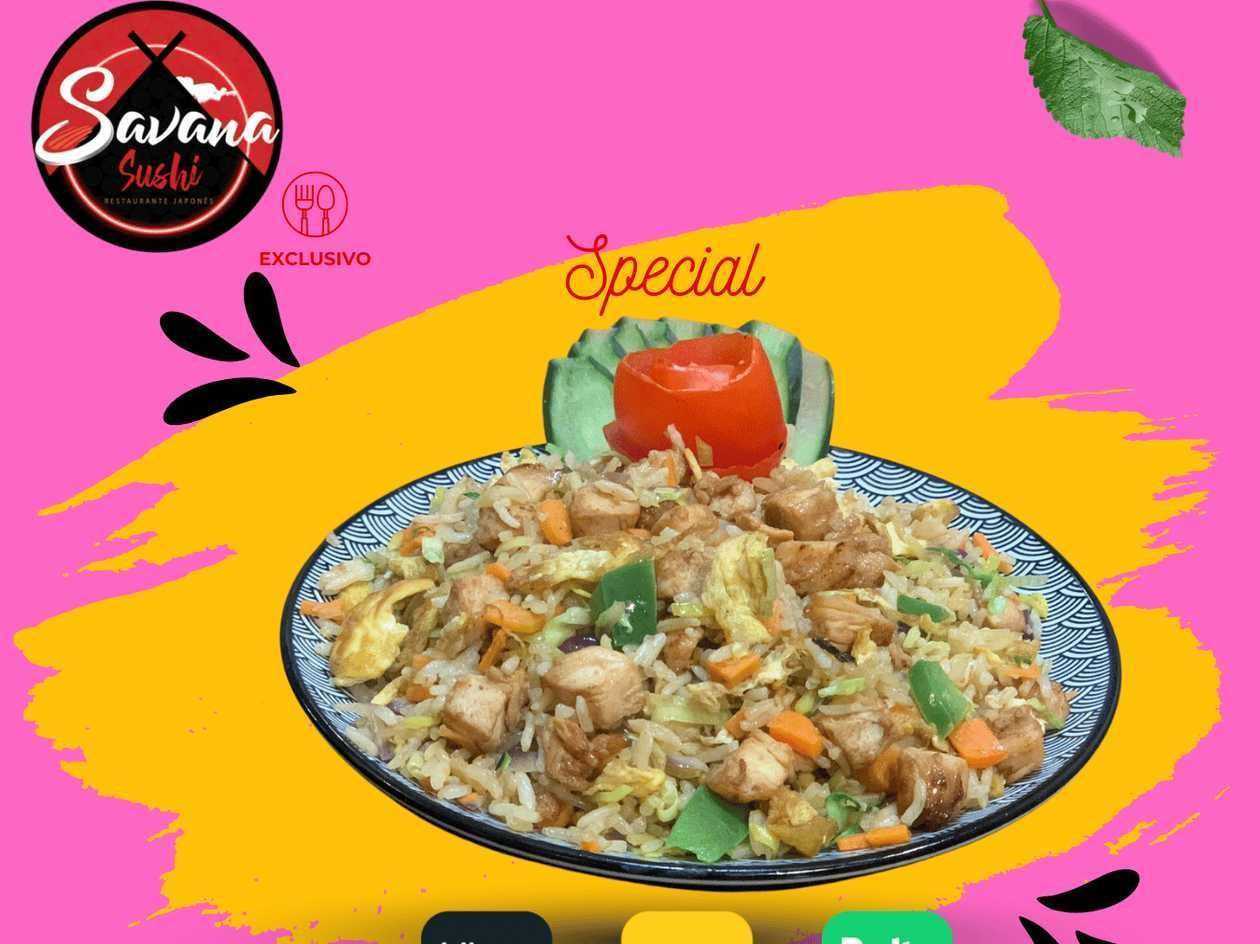 Arroz Chau Chau Frango