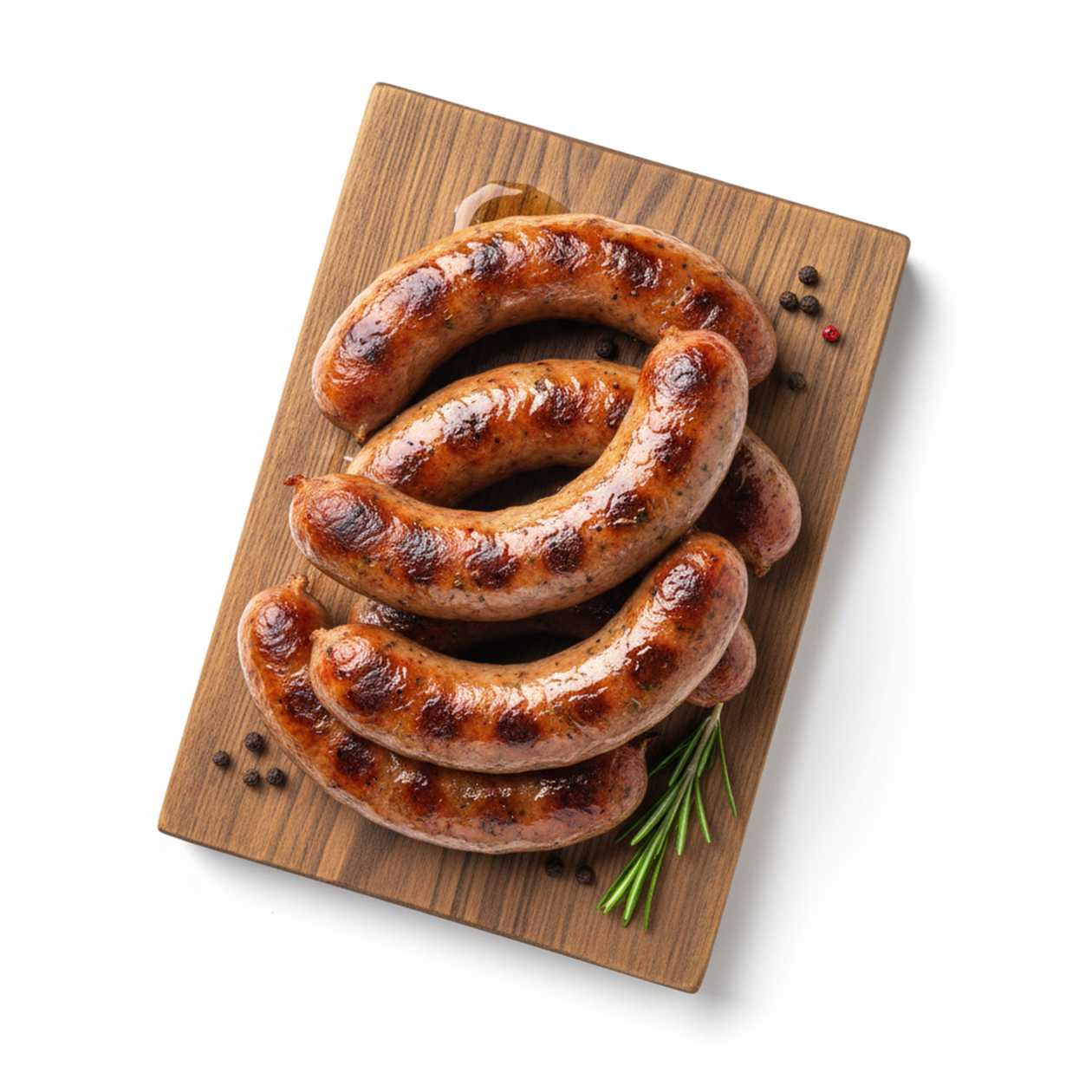 Grilled Smoked Sausages