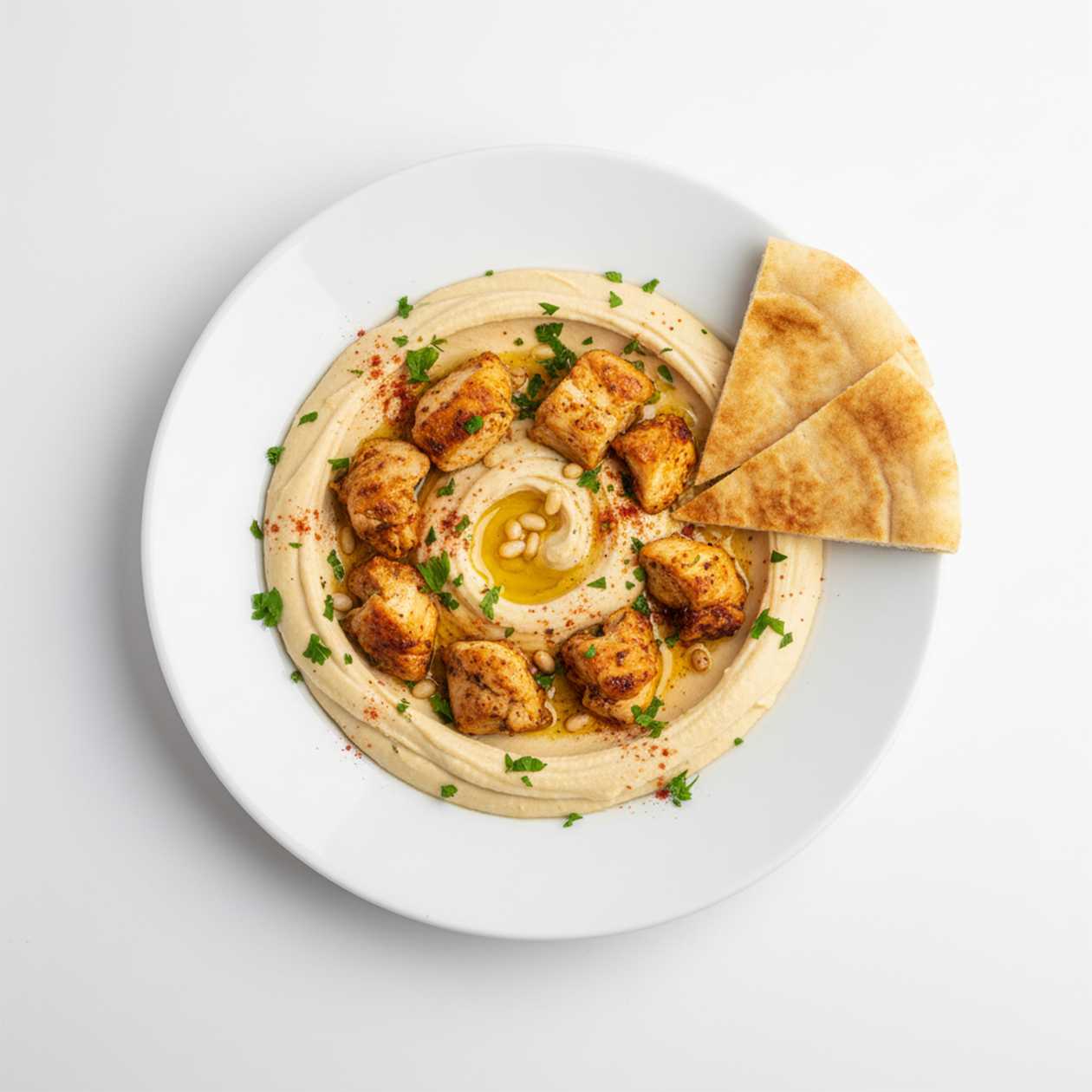 Hummus with Chicken