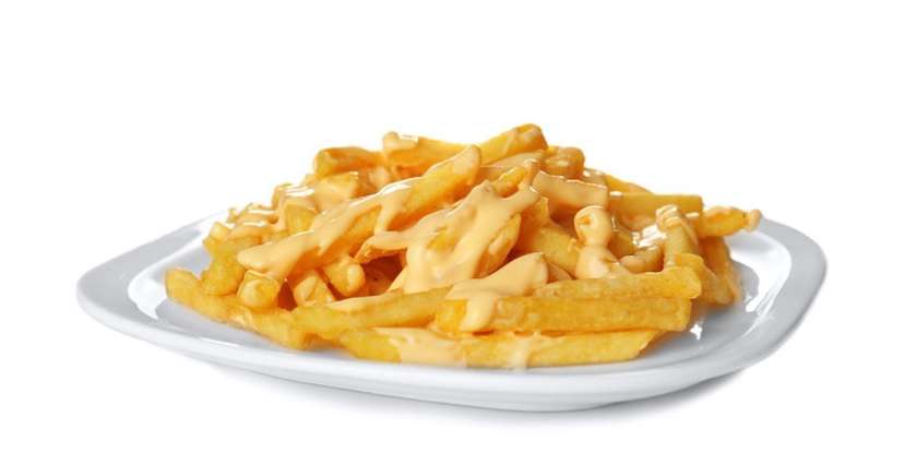 French Fries or Diced Potatoes* with Cow's Cheese