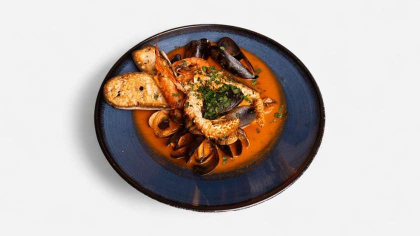 Polievka z morských plodov