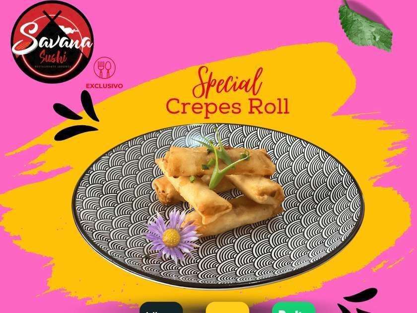 2x1 Crepes Vegan 5 Peças