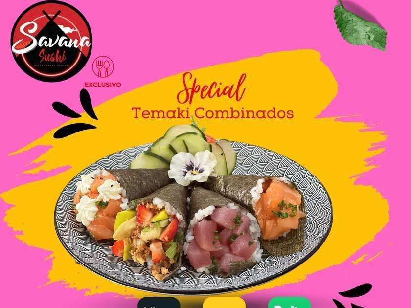 Temaki Combi 4 Unidades